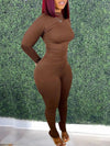 Solid Ribbed 2PC Set